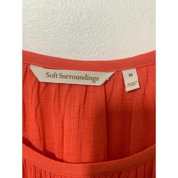 Soft Surrounding Blame Rio Floral Embroidered Boho Blouse Top sz M NWOT - Picture 4 of 9